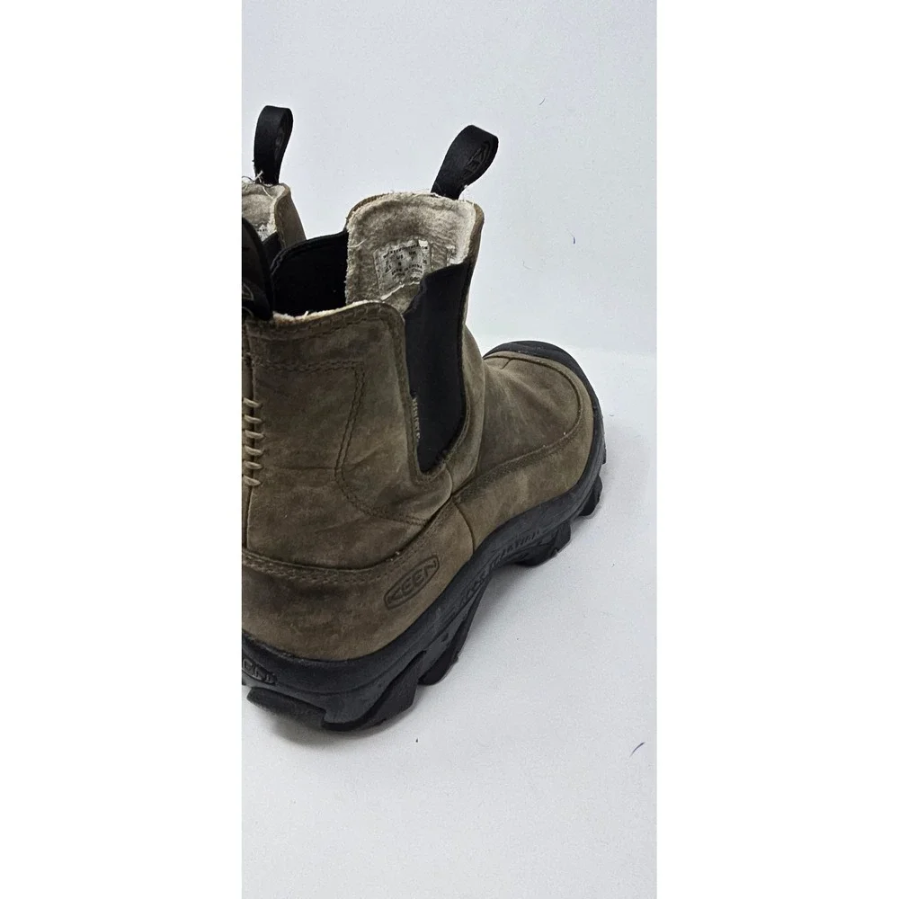 Keen men 8 slip-on Anchorage III waterproof boot outdoor rugged utility gorpcore